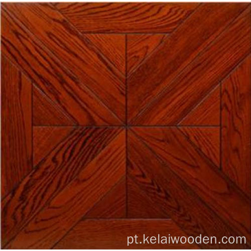 Parquet de nogueira preta e piso de madeira projetada